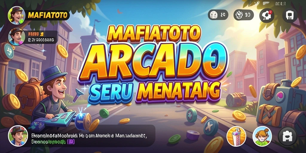 Tampilan gameplay seru dari MAFIATOTO dalam mode Arcade.