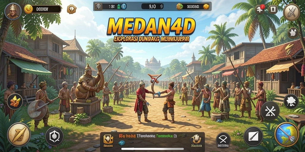 Gameplay menakjubkan di dunia terbuka MEDAN4D.