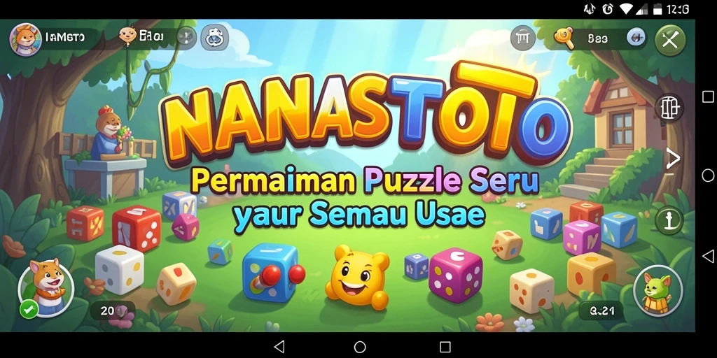 Gameplay NANASTOTO yang menyenangkan dan penuh tantangan.